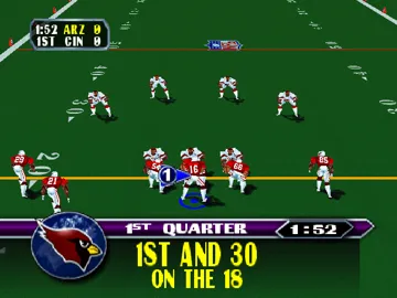 NFL Blitz (USA) screen shot game playing